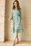 Платье 466/19, мята/ласточки