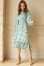 Платье 466/19, мята/ласточки