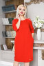 Платье 042, красный
