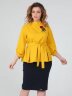 Блуза 119, горчичный