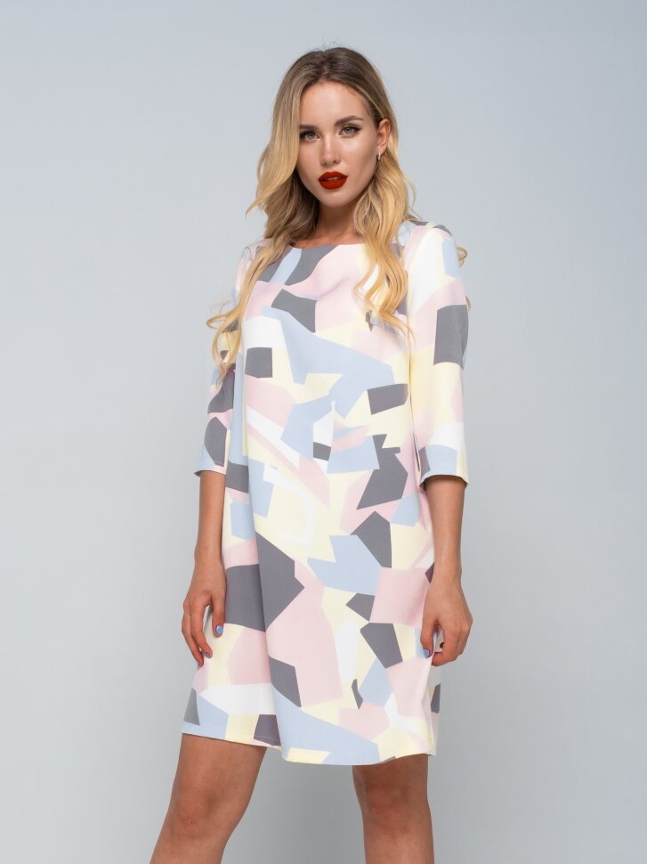 Платье 097/3, абстракция