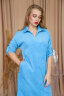 Платье 430/4-УЦ1, бирюзовый
