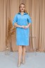 Платье 430/4-УЦ1, бирюзовый