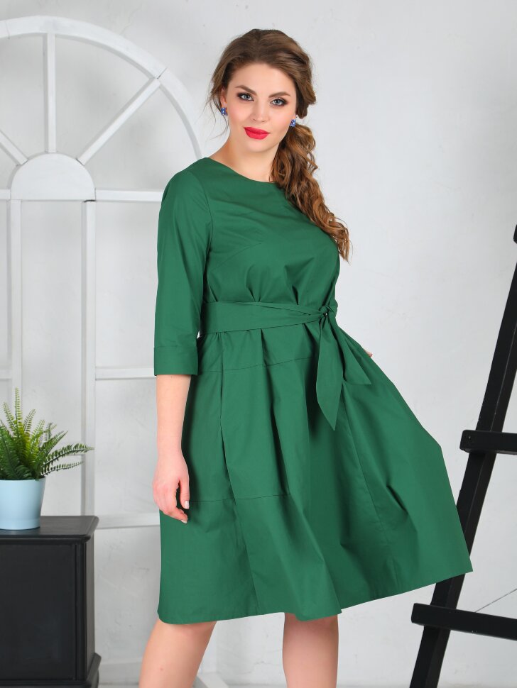 Платье 142, бутылочное стекло