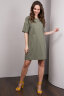 Платье 486, оливковый