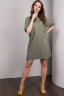 Платье 486, оливковый