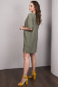 Платье 486, оливковый