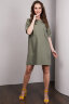 Платье 486, оливковый