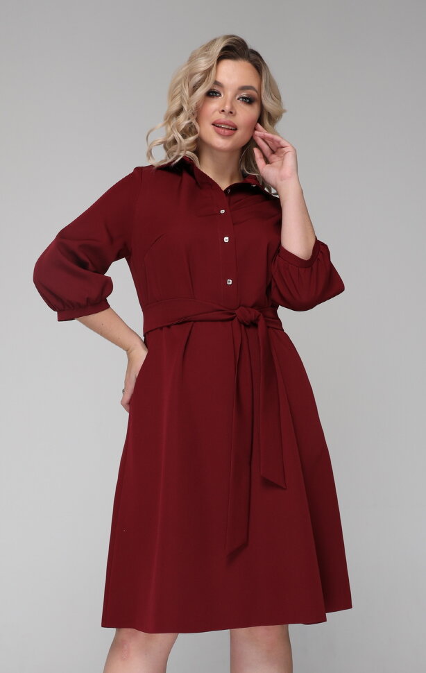 Платье 149/4 темная вишня