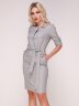 Платье 326/1 серый меланж