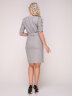 Платье 326/1 серый меланж