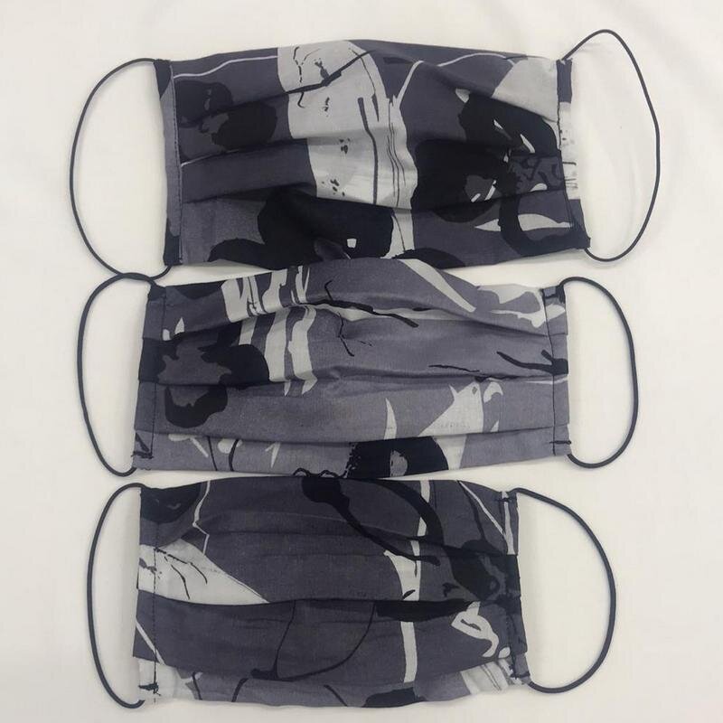 Маска защитная 1-03, черный принт