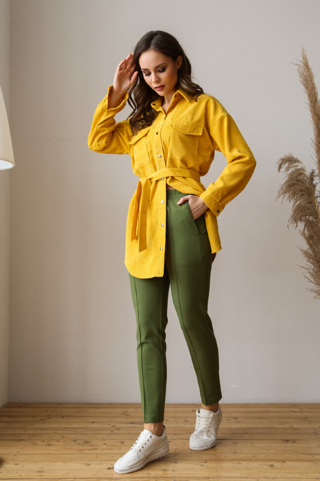 Брюки 151/9, лесная зелень