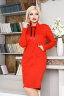 Платье 044/2, красный