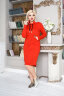Платье 044/2, красный