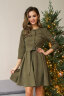 Платье 450/2, оливковый