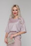 Блуза 247/3 розовое серебро