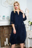 Платье 054, темно-синий