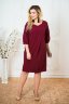 Платье 036/4, бордовый