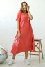 Платье 346/4, терракотовый