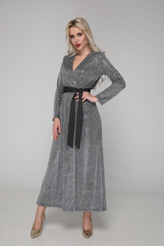 Платье 258/1 серебро