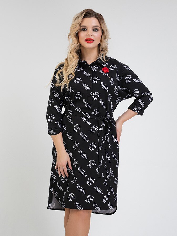 Платье 088/3, чёрный