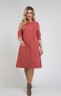 Платье 320/2 пыльный каштан