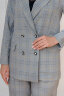Костюм 2-190/10, серый/желтый/клетка