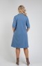 Платье 320/3 серо-голубой