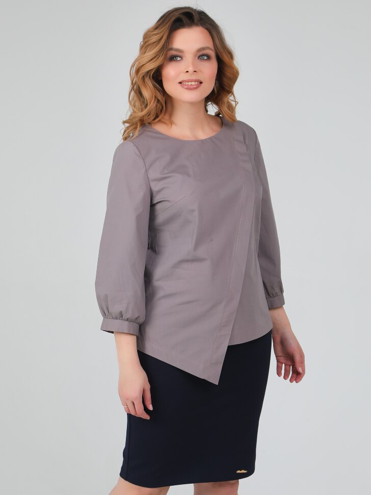 Блуза 154, какао