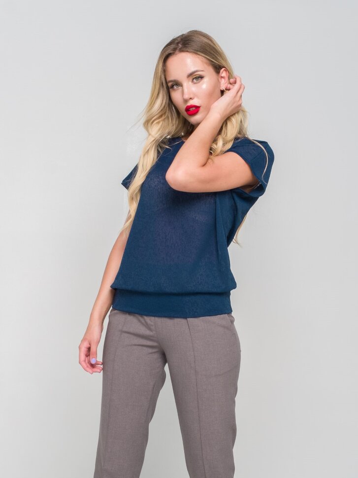 Блуза 174/2, синий