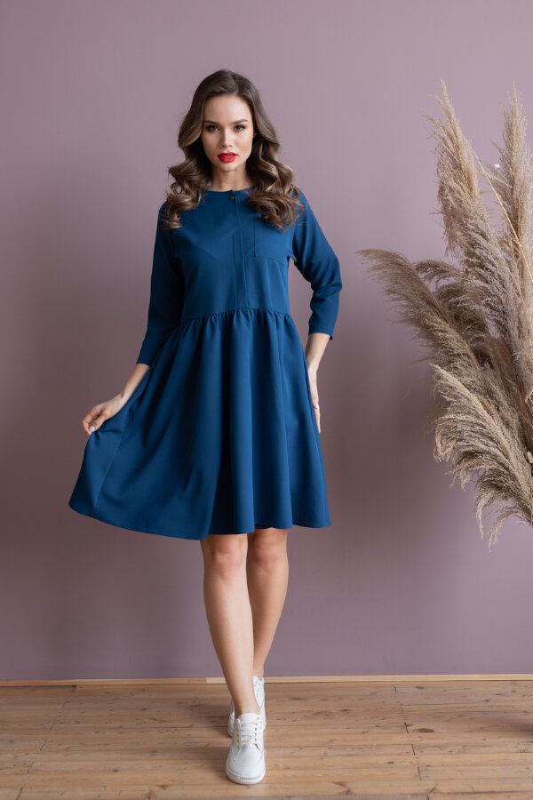 Платье 465/1, морская волна