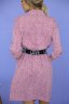 Платье 218/4 розовый/горох