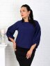 Блуза 069/1, синий