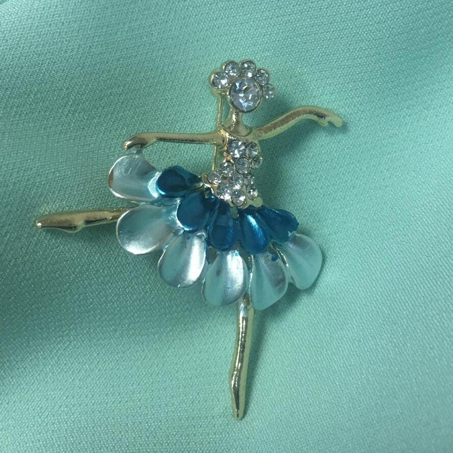 Брошь 948, балерина