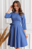 Платье 467/3, пыльно-васильковый