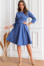 Платье 467/3, пыльно-васильковый