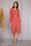 Платье 377, терракотовый