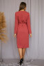 Платье 377, терракотовый