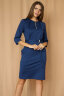 Платье 315-УЦ синий