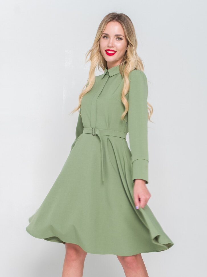 Платье 205/1 зеленый