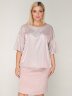 Блуза 247/1 пудра