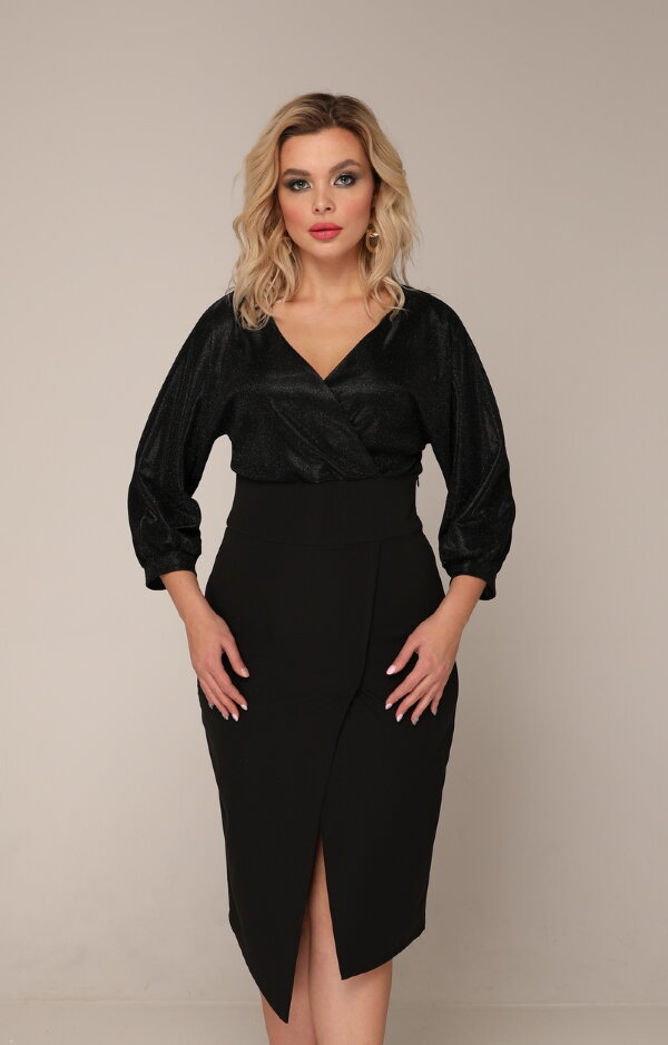 Платье 256 черный