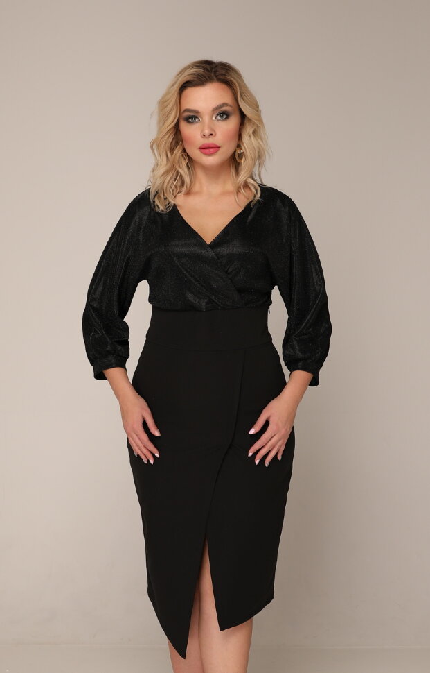 Платье 256 черный