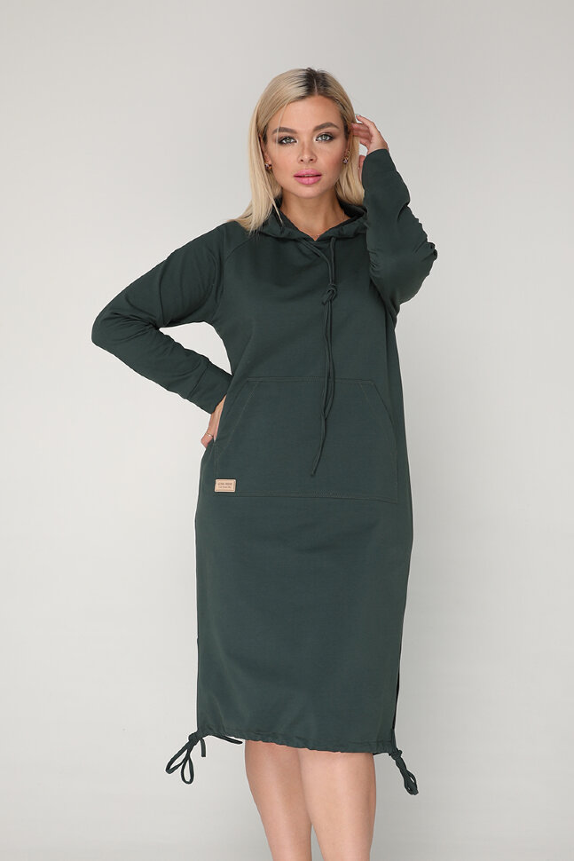 Платье 242-УЦ морская волна