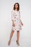 Платье 097/1, персик/принт