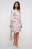 Платье 097/1, персик/принт