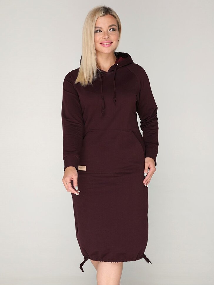 Платье 242/1 марсала