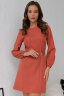 Платье 219/6, терракотовый