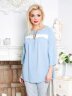 Туника 068, голубой